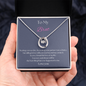 To My Brat I love you Necklace