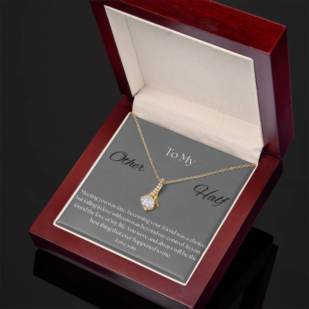 To My Other Half Pendant Necklace