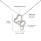 To My Wife Heart to Heart Necklace
