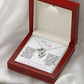 To My Wife Heart to Heart Necklace
