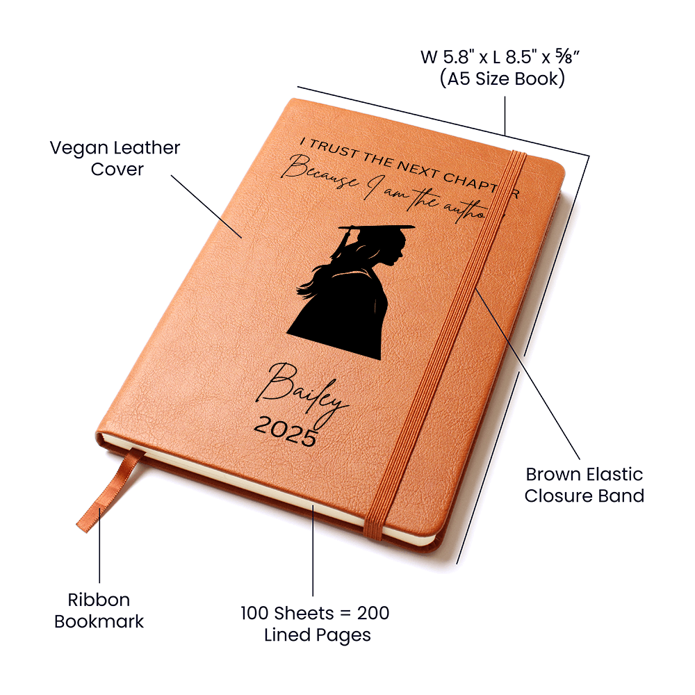Graduation gift, Graduation gift journal, Cheap Graduation gift, Inexpensive Graduation gift, Journal gift, Leather journal