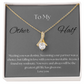 To My Other Half Pendant Necklace 2