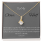 To My Other Half Pendant Necklace 4